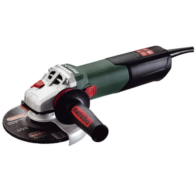 WE15-150 Quick 13.5 Amp 6 in. Angle Grinder with TC Electronics and Lock-On Sliding Switch