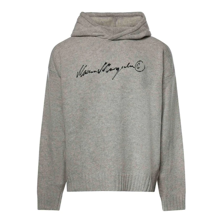 Rundhals-Pullover - Grau