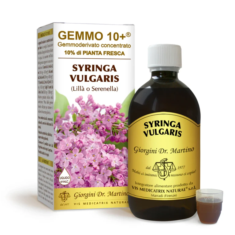 Gemmo 10+ Lilac O Serenella 500 Ml Alcohol-Free Liquid