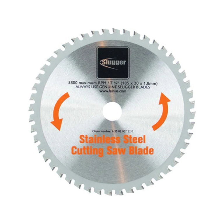 Slugger 7-1/4 in. Stainless Steel Cutting Saw Blade