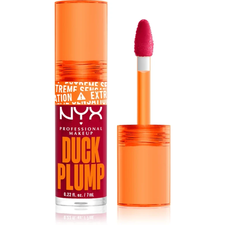 Professional Makeup Duck Plump Lip Gloss Volumizing Effect Color 14 Hall Of Flame 7 ml