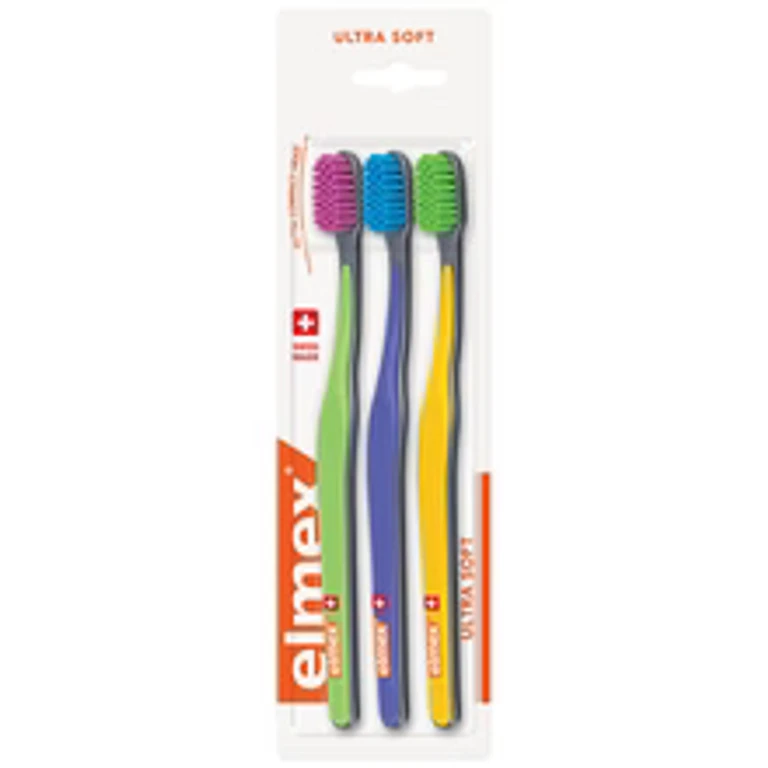 Toothbrush ultra soft 3 pieces
