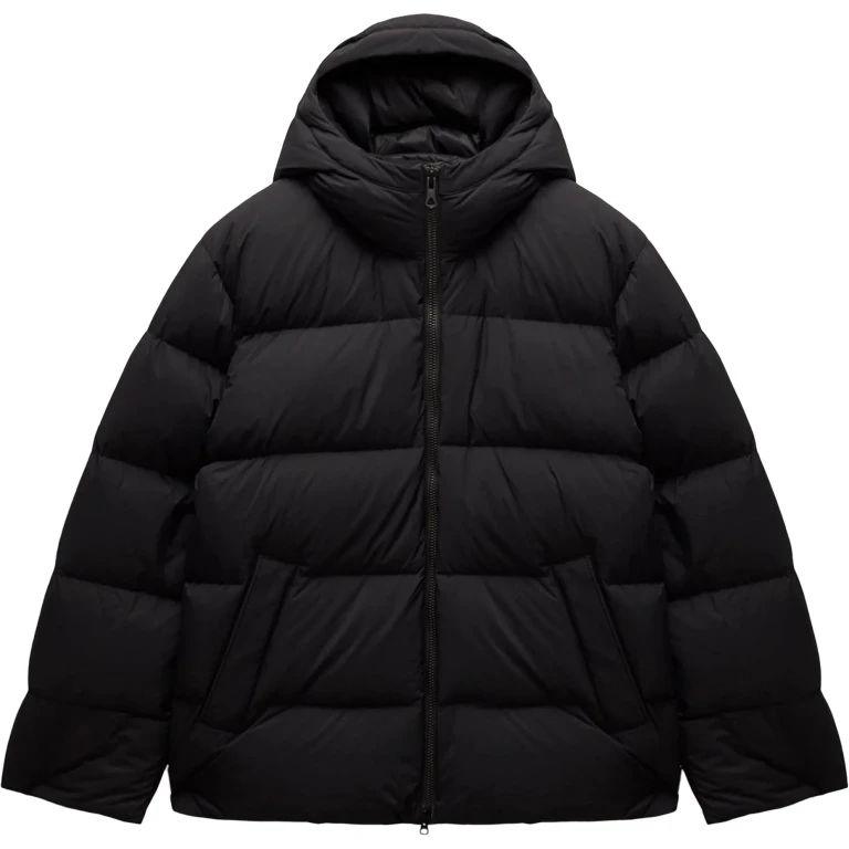 Matte Ripstop Franchise Hooded Down Jacket - Men's