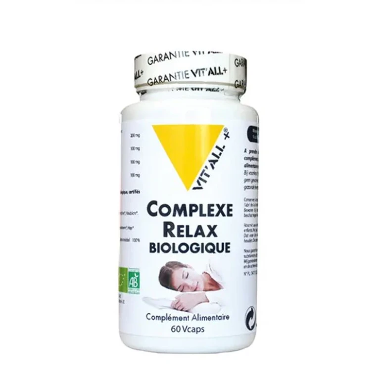 Organic Relax Complex 60 Capsules