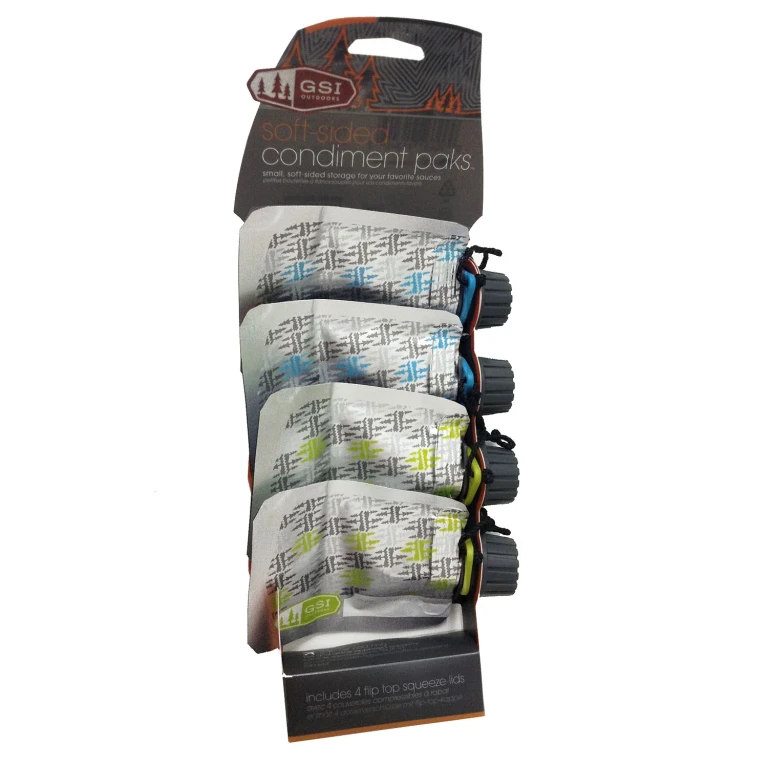 Soft Sided Condiment Bottle Set- 2 fl. oz.