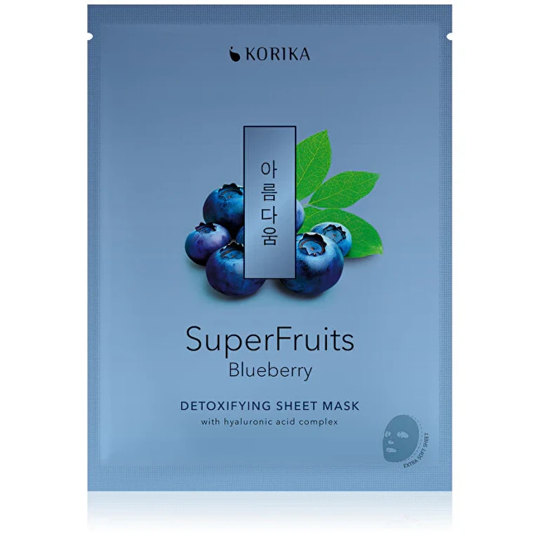 Detoxifying Blueberry Superfruits Fabric Mask 25 G