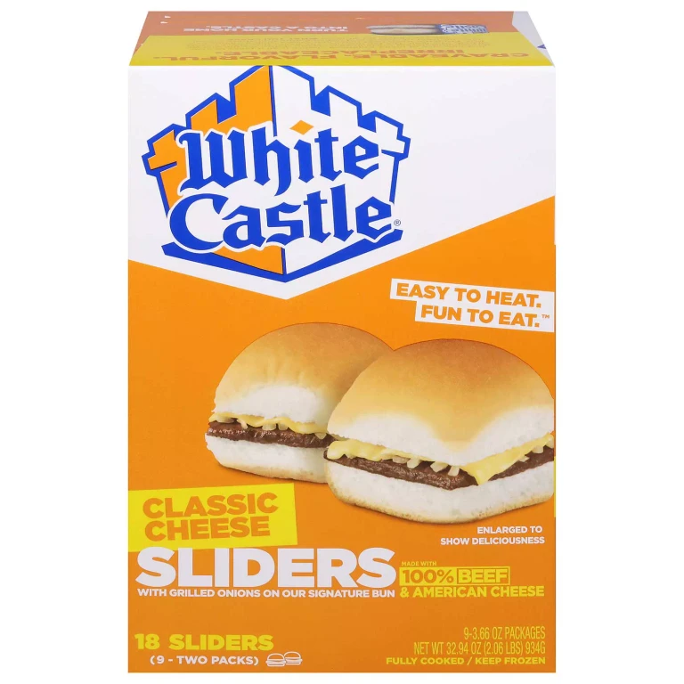 Classic Cheese Sliders, Frozen, 18 ct.
