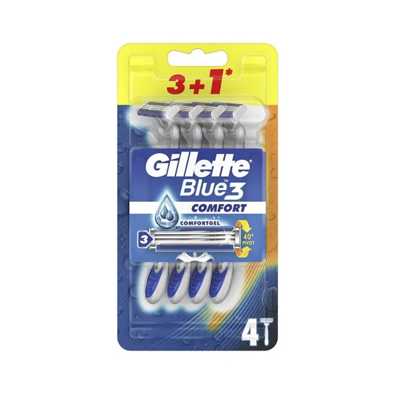 Blue3 Plus Comfort 3+1 pcs - Disposable Razor