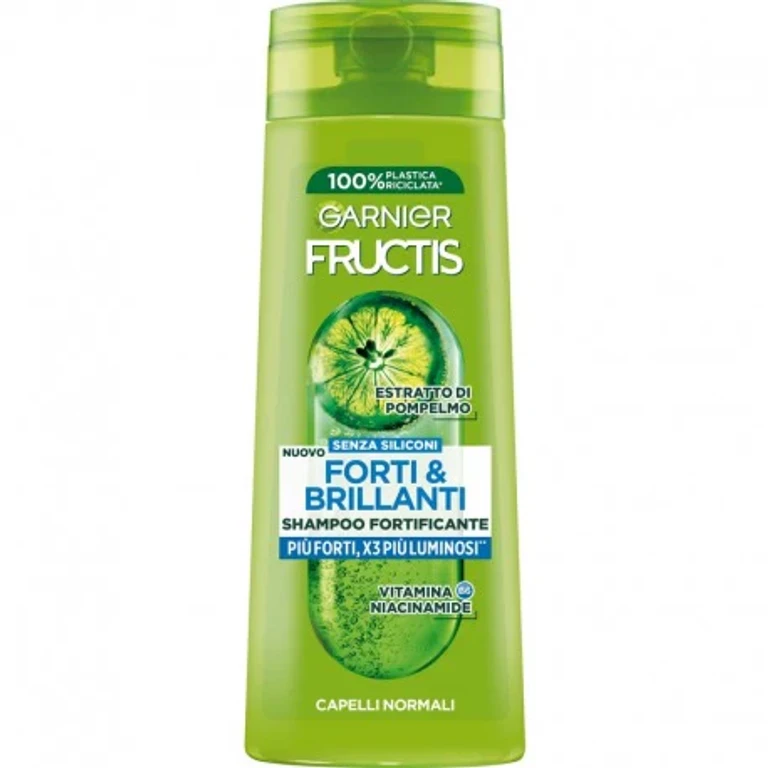 Fructis Forti & Brillanti shampoo for shiny hair 250 ml