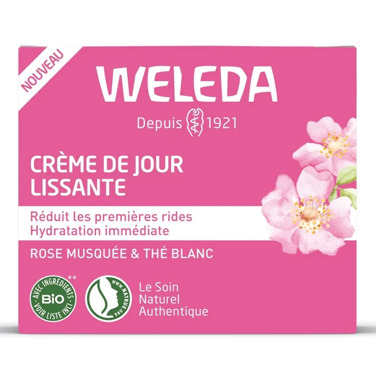 Smoothing Day Cream Rosehip & White Tea BIO 40ML