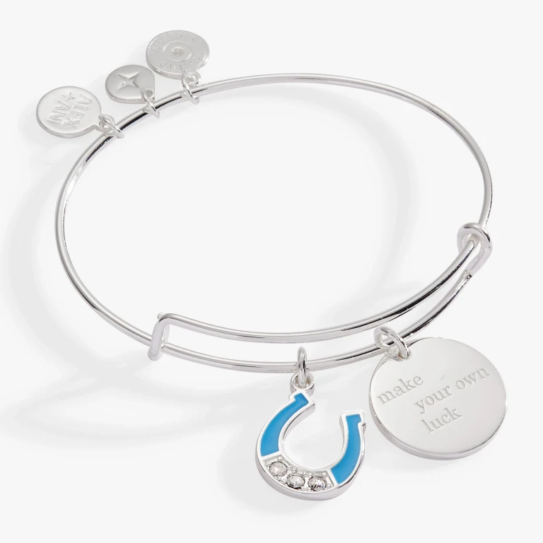 "Make Your Own Luck" Duo Charm Bangle