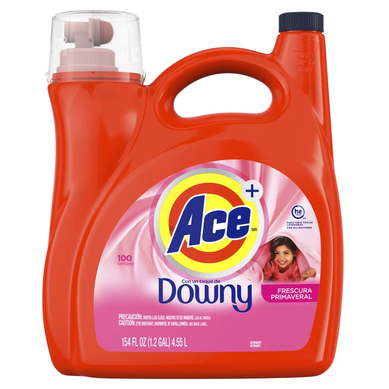 Liquid Laundry Detergent Plus Downy, Spring Fresh (154 fl. oz., 100 loads)