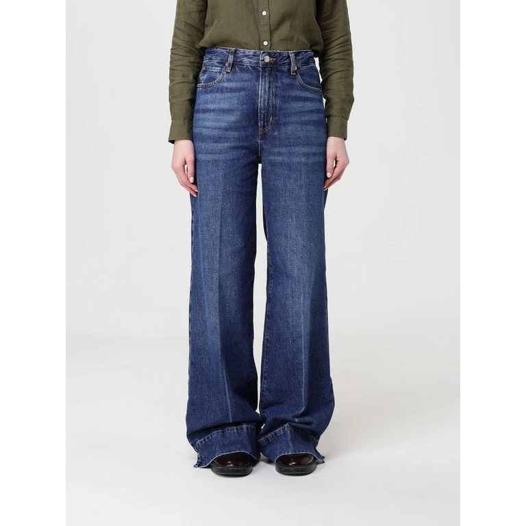 The Slice Flare Cotton Denim Jeans (3018105HDLN)