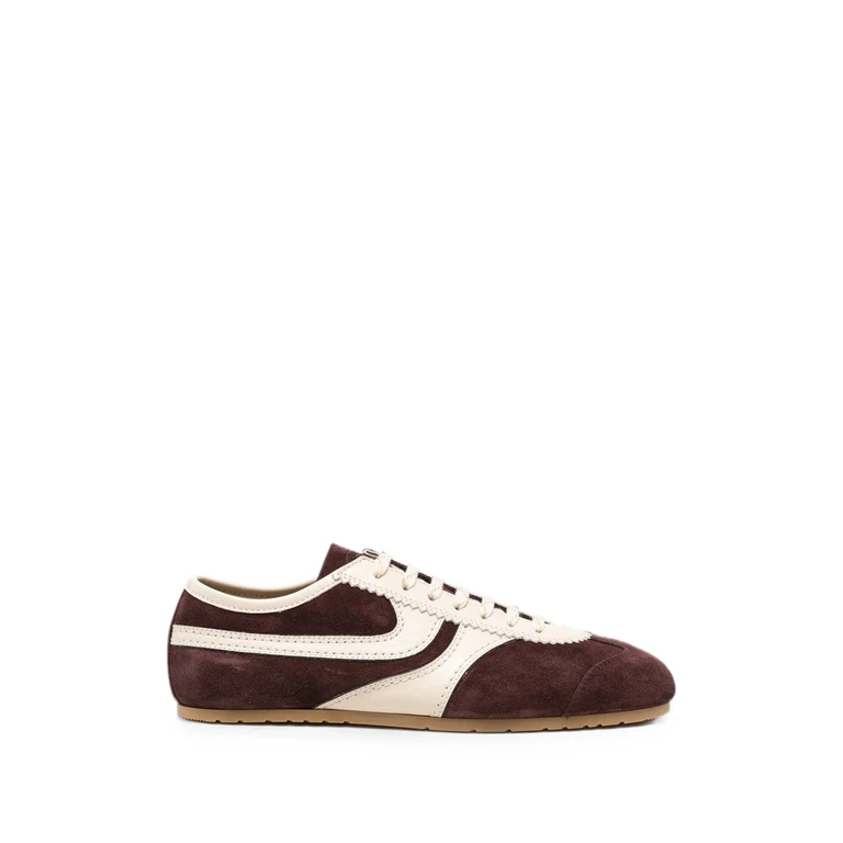 Suede Panelled Sneakers