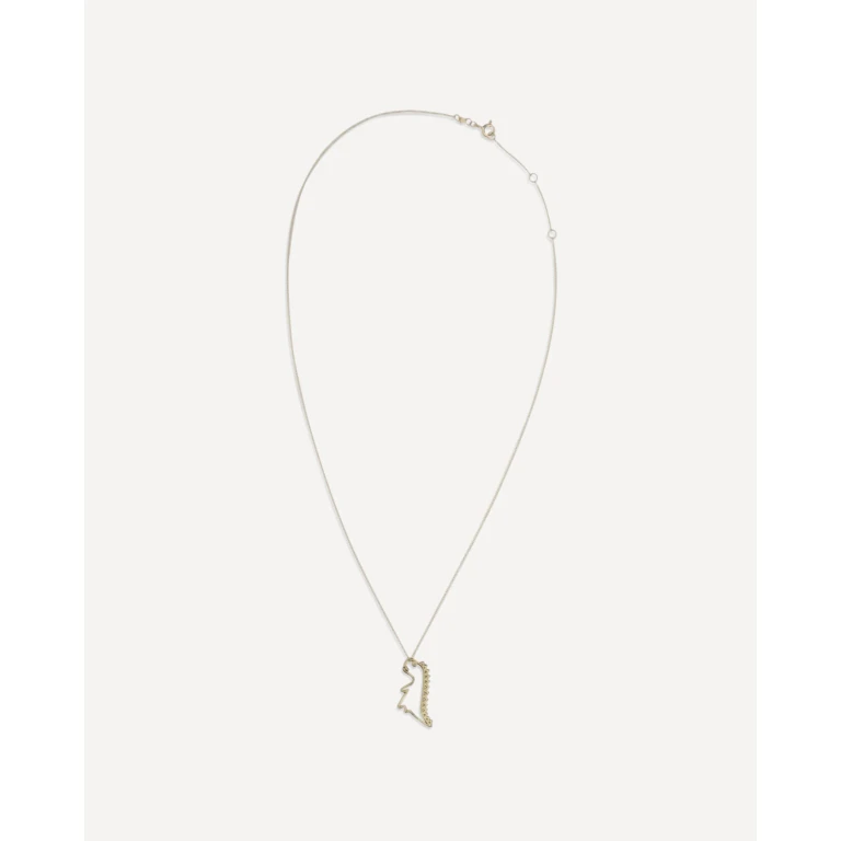 Dino Esmeralda Necklace Female UNI