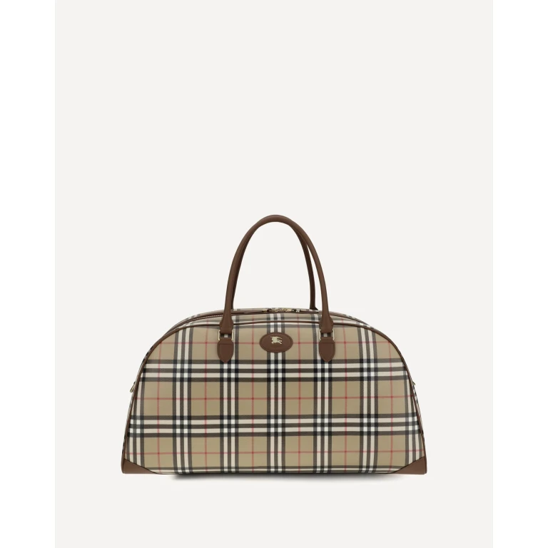 Check Travel Bag Male UNI