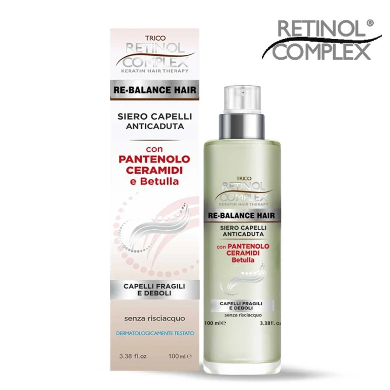 100 Ml Anti-Hair Loss Serum with Ceramides-Panthenol and Nettle