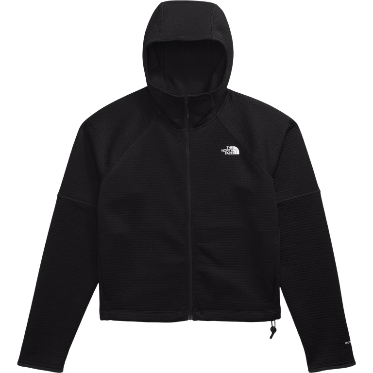 Dot Knit Thermal Full-Zip Hoodie - Women's