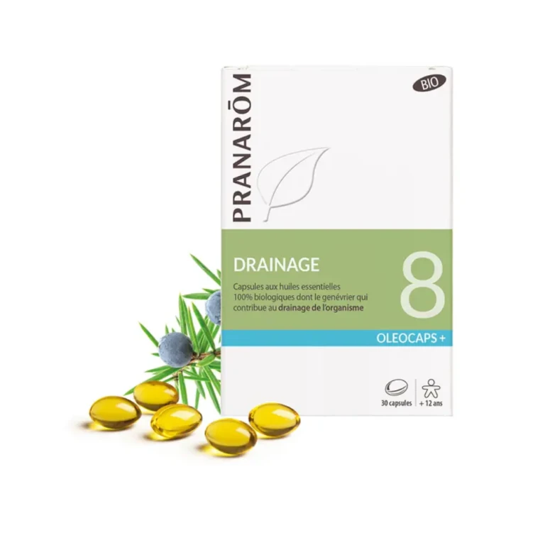 Oleocaps N°8 Drainage Bio 30 Capsules