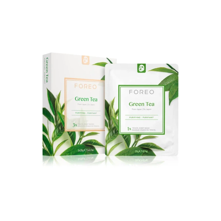 Farm To Face Mask Green Tea Sheet Mask Soothing For Combination Skin 3X20 G