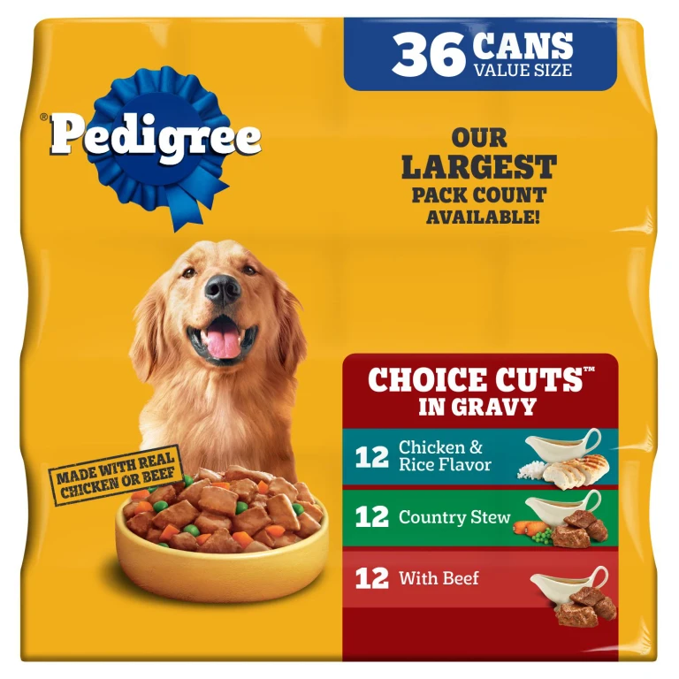 Choice Cuts in Gravy Country Stew Chicken Variety Adult Wet Dog Food, 13.2 oz., 36 ct.