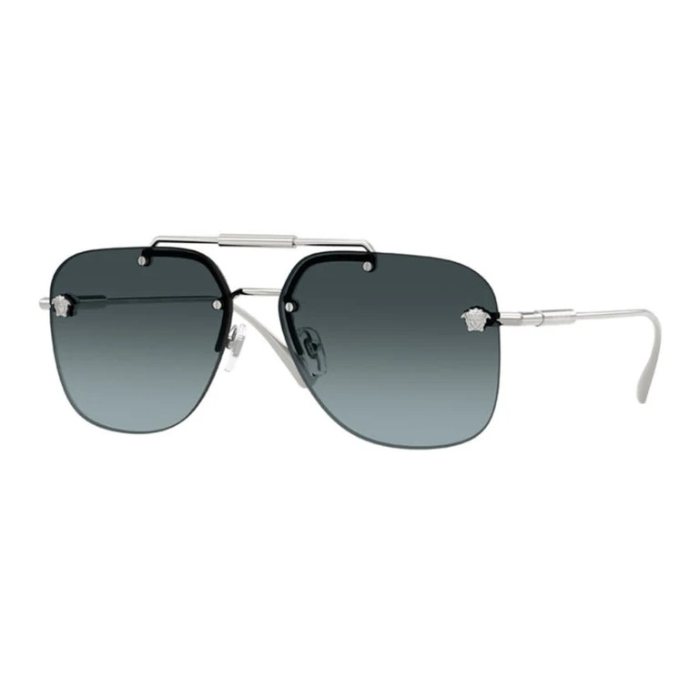 Mens Black Aviator Sunglasses VE2296 1000/V1