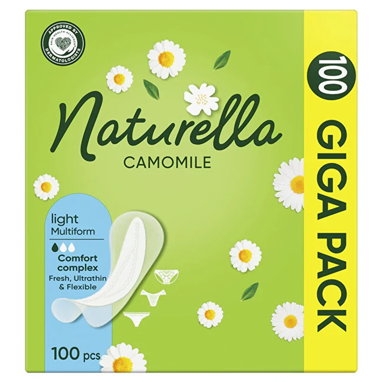 Light Panty Liners Chamomile 100 Pieces