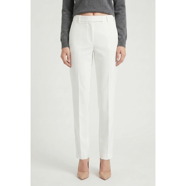 Wooff White Tailored Trousers