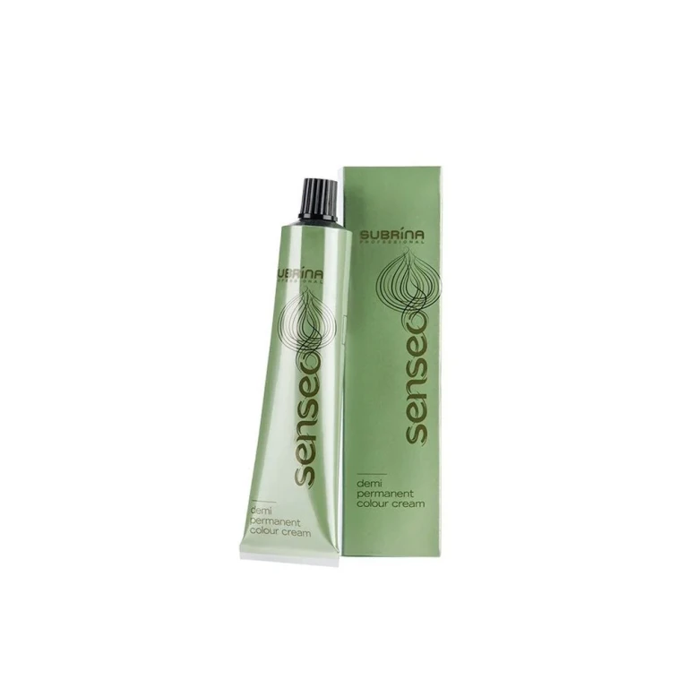 Senseo 세미퍼머넌트 염색약 7/75 미디엄 블론드 체스트넛 레드 60ml 암모니아 프리