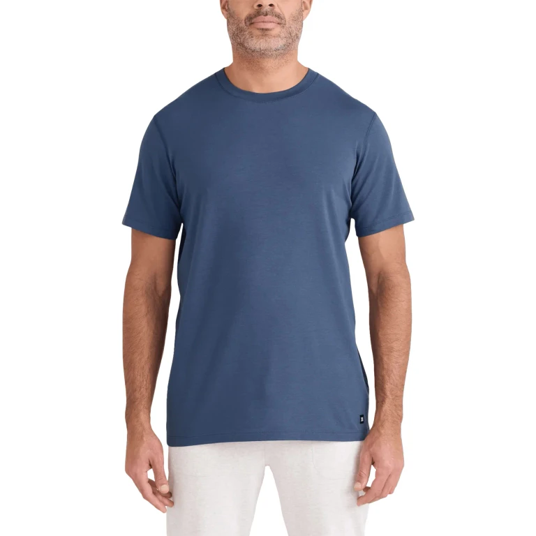 Drop Temp Cooling Cotton Short Sleeve Crew Neck T-Shirt - Men's