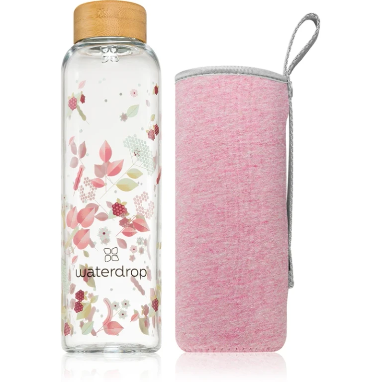 Glass Edition Flair glass water bottle 600 ml