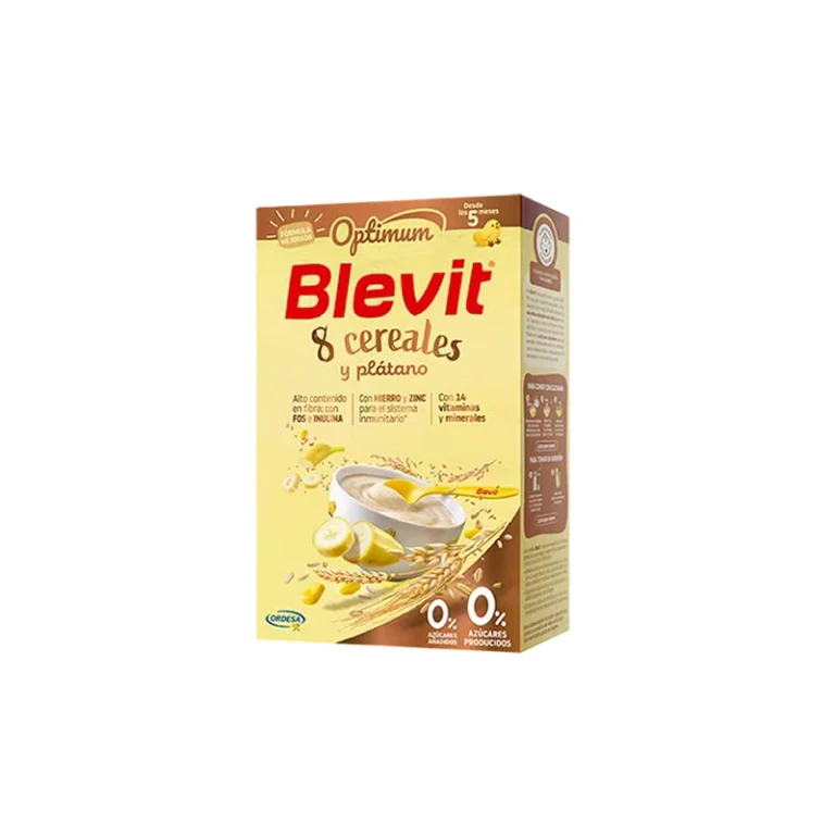 Blevit Optimum 8 Cereals and Banana 500g