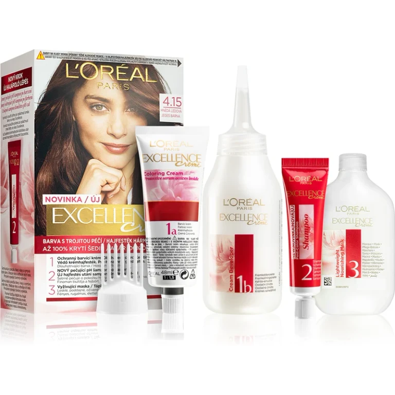 L'Oréal Paris Excellence Cream Hair Dye Color 4.15
