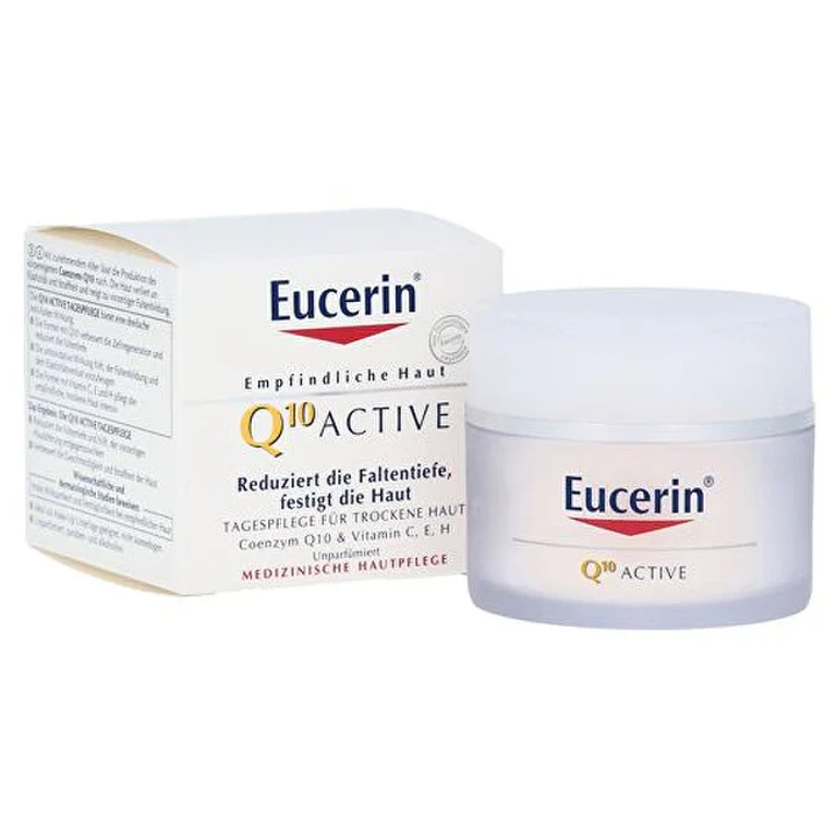 Anti-Wrinkle Smoothing Day Cream For All Skin Types Sensitive Q10 Active 50 ml