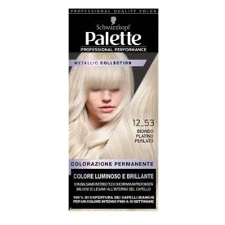 Permanent Coloring Palette For A Luminous Effect 12_53 Metallic Pearly Platinum Blonde