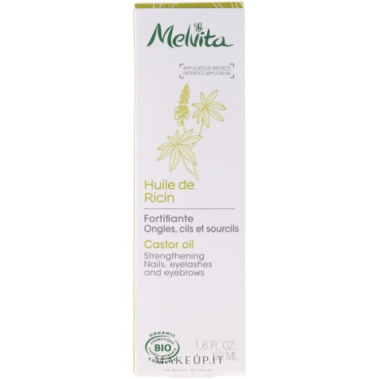 Organic Castor Oil Strengthening Nails, Eyelashes and Eyebrows 50ml