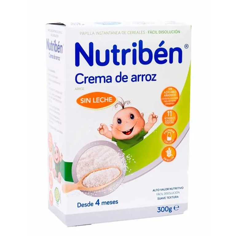 Gluten-free rice cream Nutribén 300 g