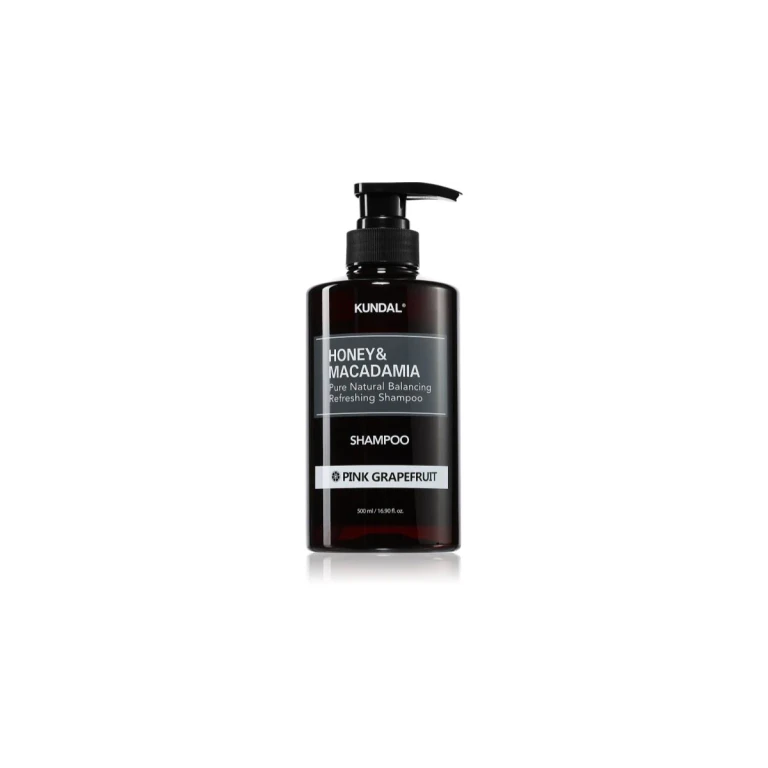 Honey & Macadamia Pink Grapefruit shampoo naturale for damaged and dry hair 500 ml