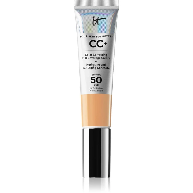 Your Skin But Better CC+ Full Coverage Foundation SPF 50+ for Women Neutral Tan 32ml