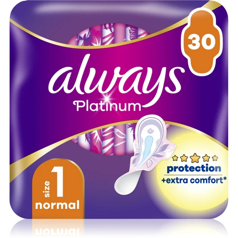 Ultra Platinum Normal Sanitary Pads 30 Pieces