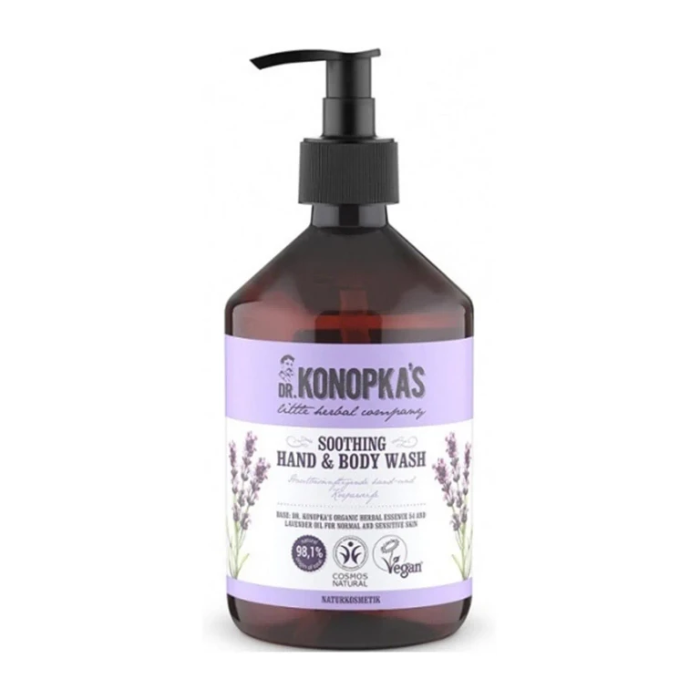 Dr. Konopka's Beruhigendes Badegel für Körper und Gesicht 500 ml