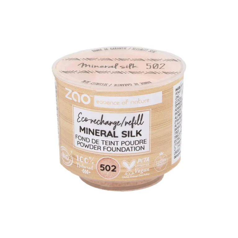 Mineral Silk Refill, 502 Pink Beige (13.50 G)