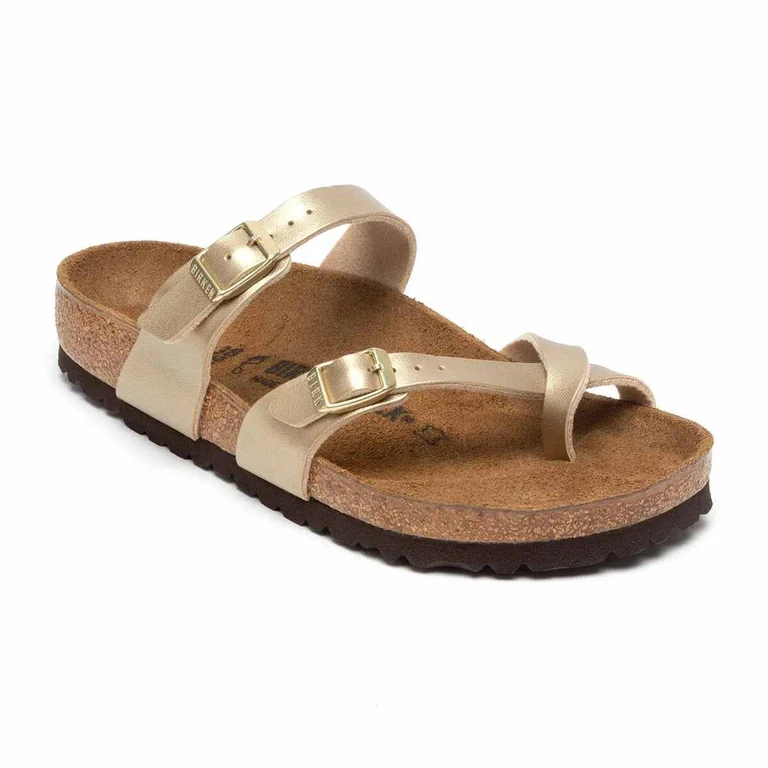 Women's Mayari Birko-Flor Gold Sandals