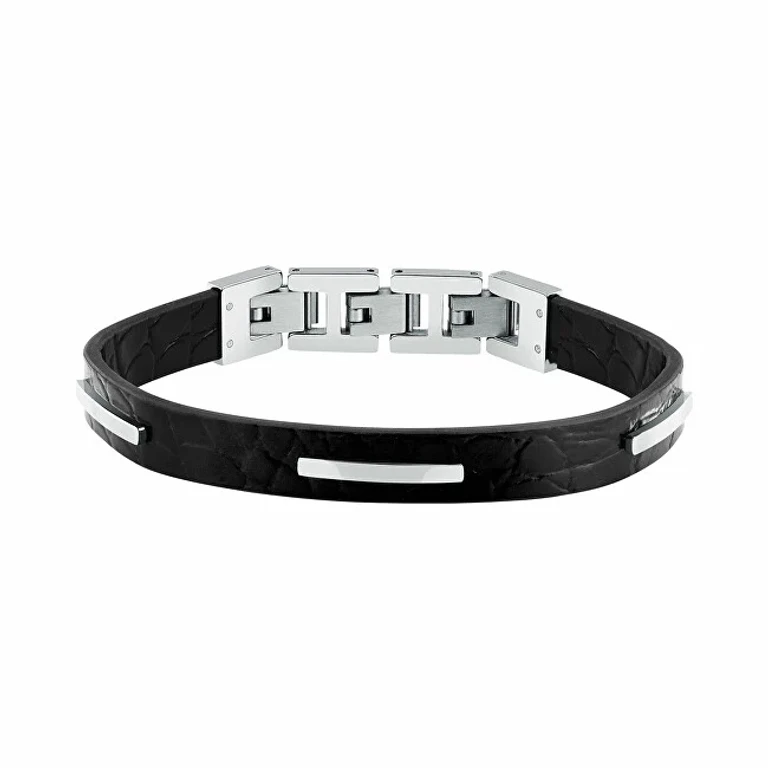 Men's Leather Bracelet T-Leather Tjaxz09