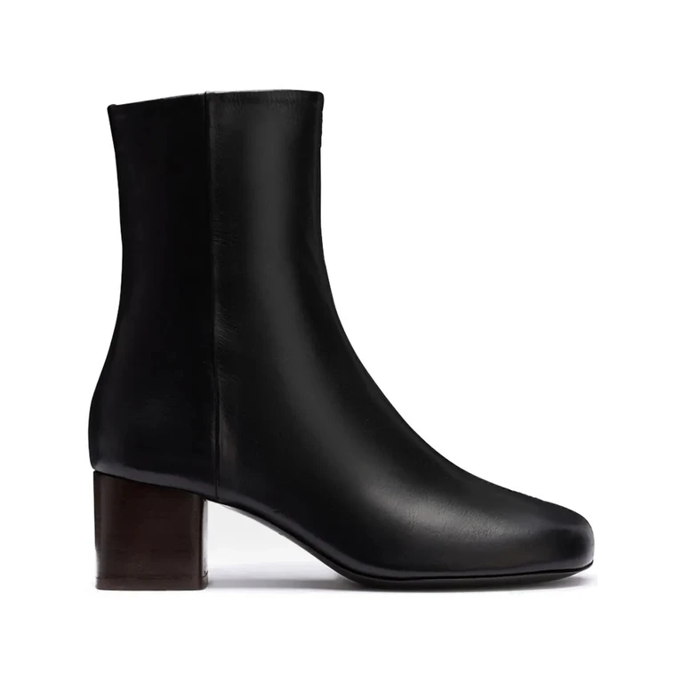 Boots Leather Black "Anatomic 55"