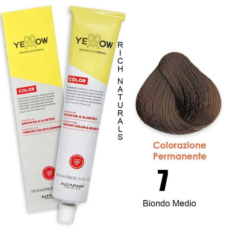 Yellow Color Permanent 7 100Ml