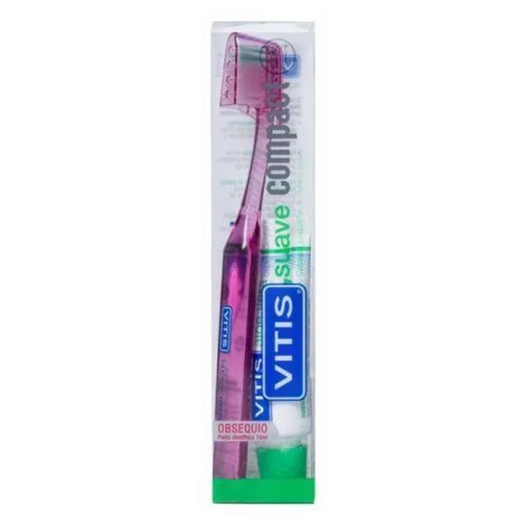 Toothbrush Vitis Compact Soft Aloe 15ml