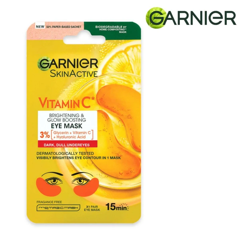 Vitamin C Eye Contour Mask Garnier Skin Active 15 Minutes
