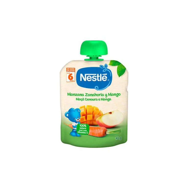 Naturnes Apple Carrot Mango 90g