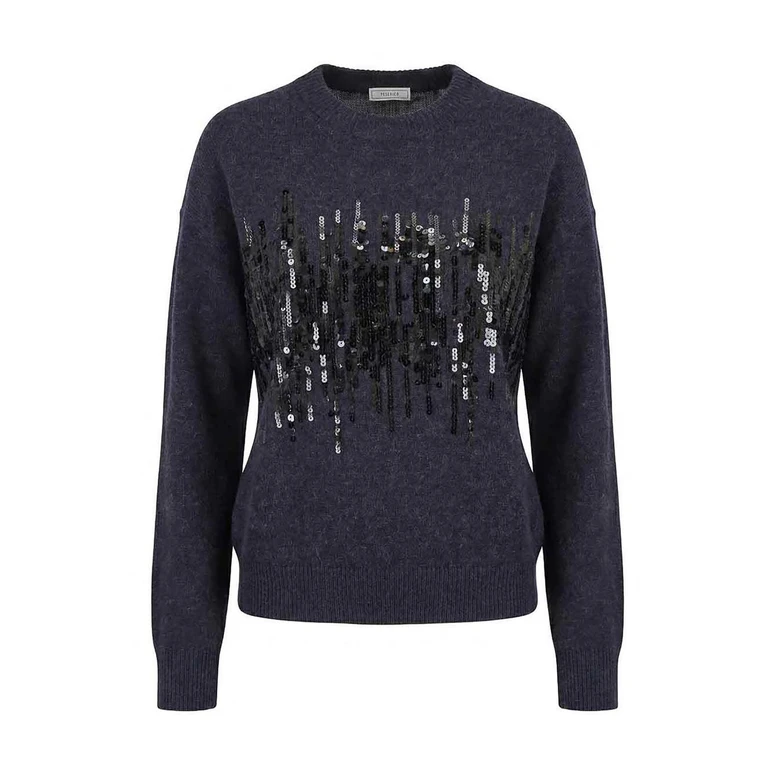 Pull Col Rond - Bleu (A99835F07RL9100L61)